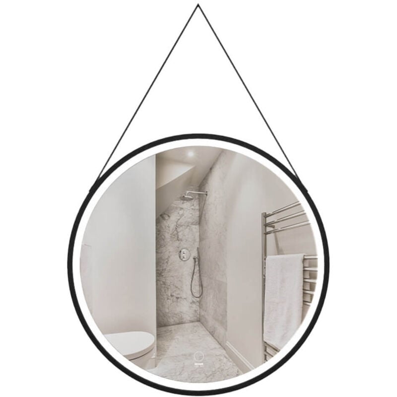 foto del prodotto specchio led rotondo incl. sospensione fiana dimensioni 40 cm home deluxe
