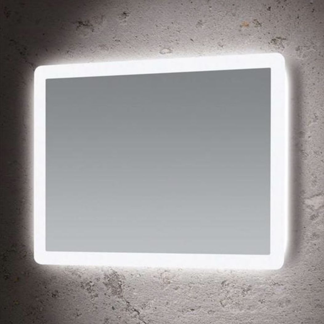 foto del prodotto specchio led satinato 60x80