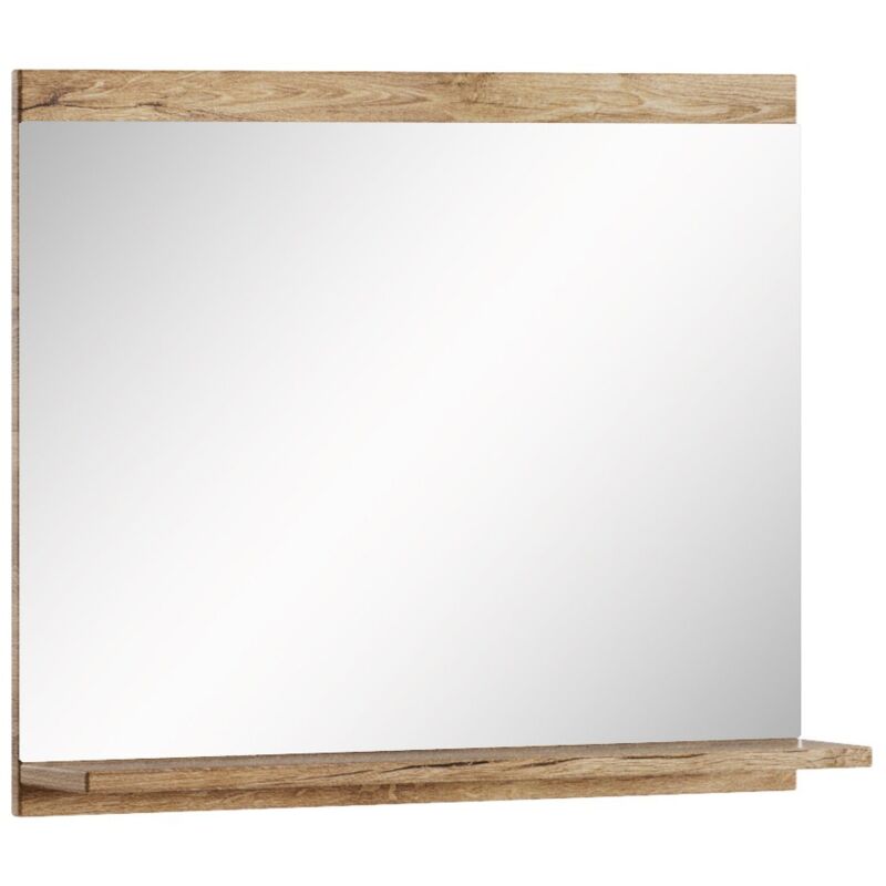 foto del prodotto specchio montreal 60 x 12 x 50 cm rovere marrone