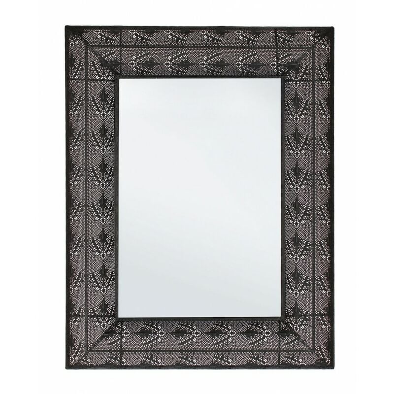 foto del prodotto specchio nera 70x90,5 - parker