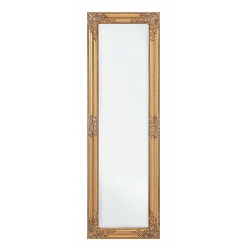 foto del prodotto specchio oro 42x132 hall