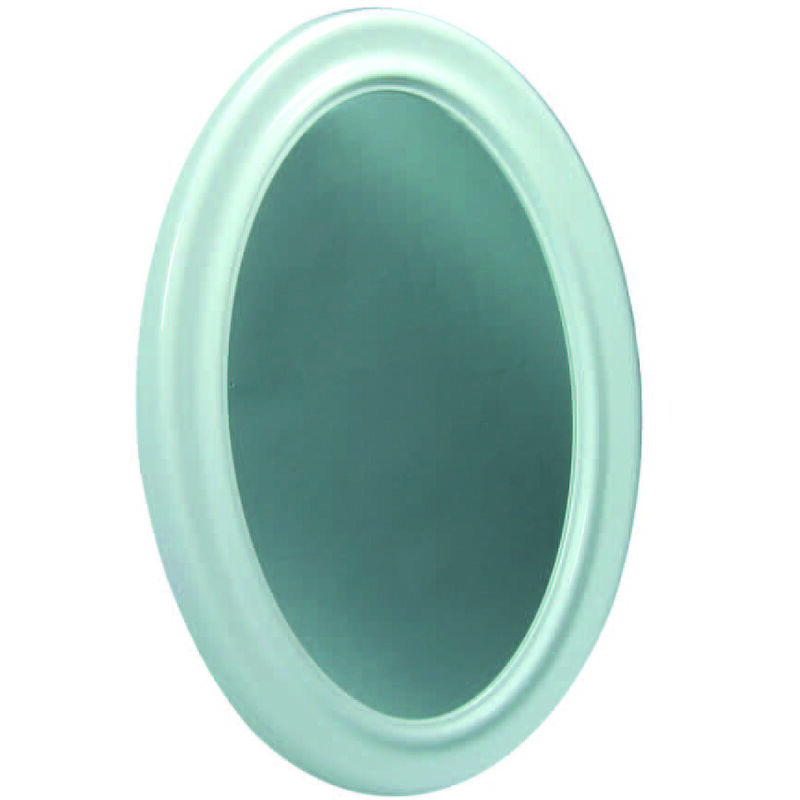 foto del prodotto specchio ovale in plastica cm.43x58h.