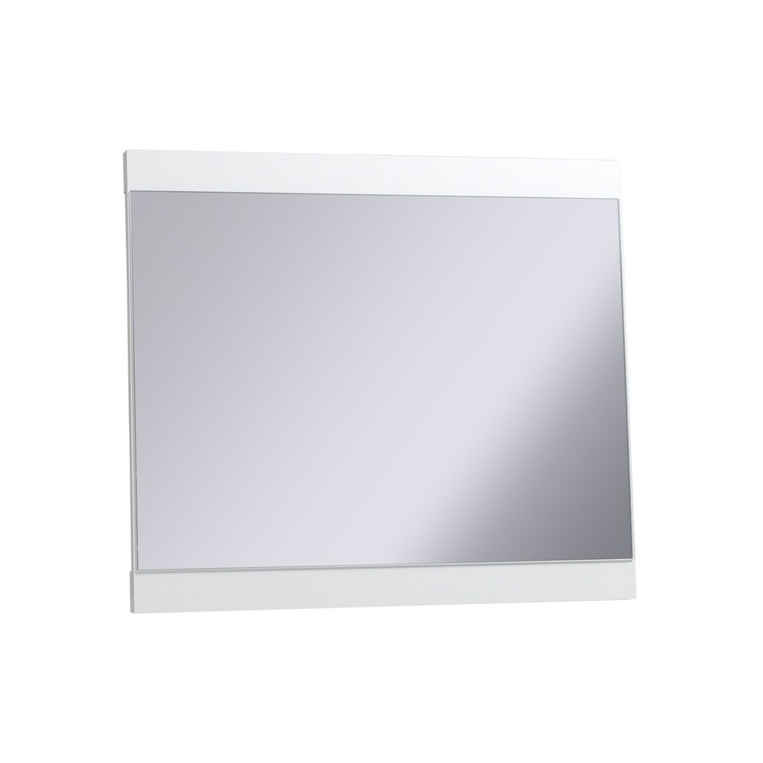foto del prodotto specchio panarea colore bianco 78 x 68 cm