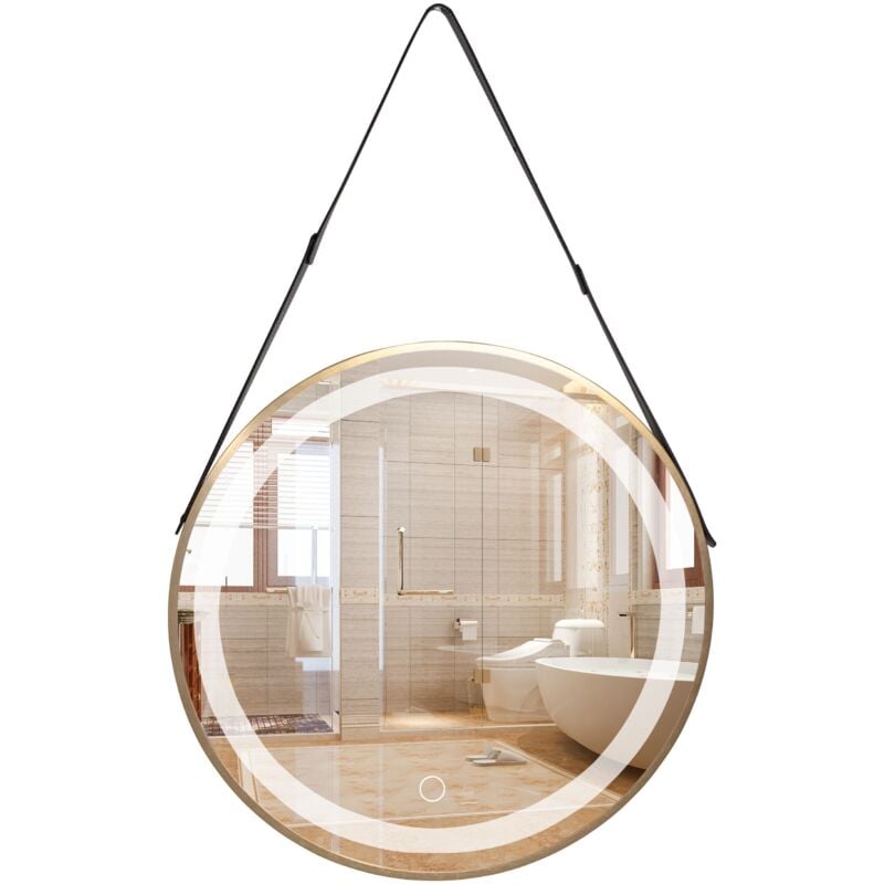foto del prodotto specchio rea led yh 3339 60cm transparent
