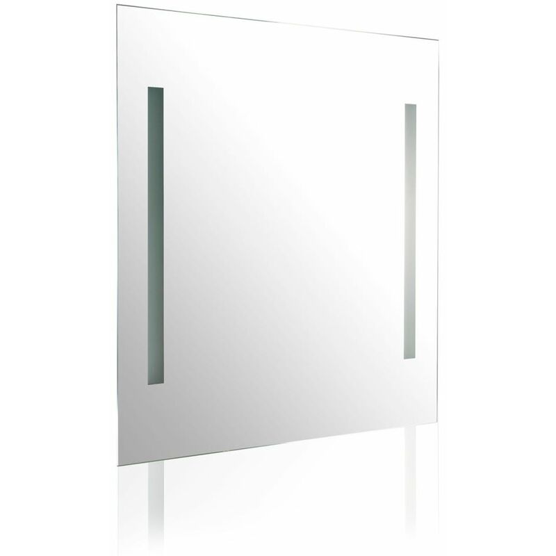 foto del prodotto specchio retro illuminato modello loft 60x70 cm
