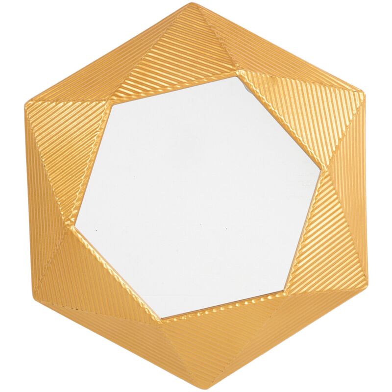 immagine 0 del prodotto specchio rettangolare 60x51cm color oro bastia