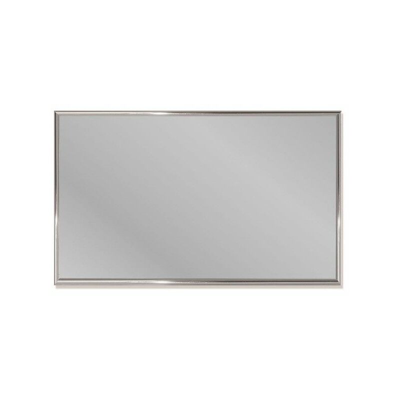 foto del prodotto specchio rettangolare con cornice non illuminato l.50 x l.100 cm serena centrale brico