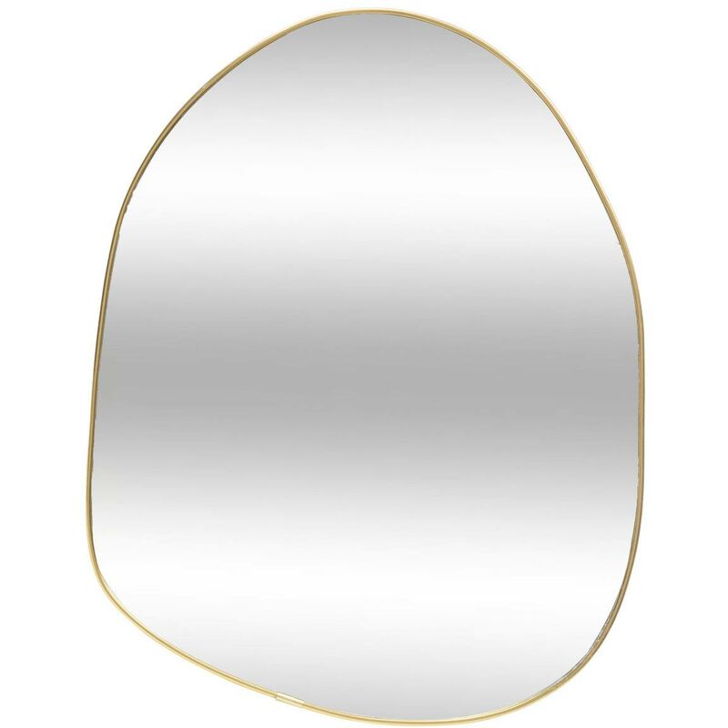 foto del prodotto specchio romano in legno h39cm dorato atmosphera cr ateur d int rieur