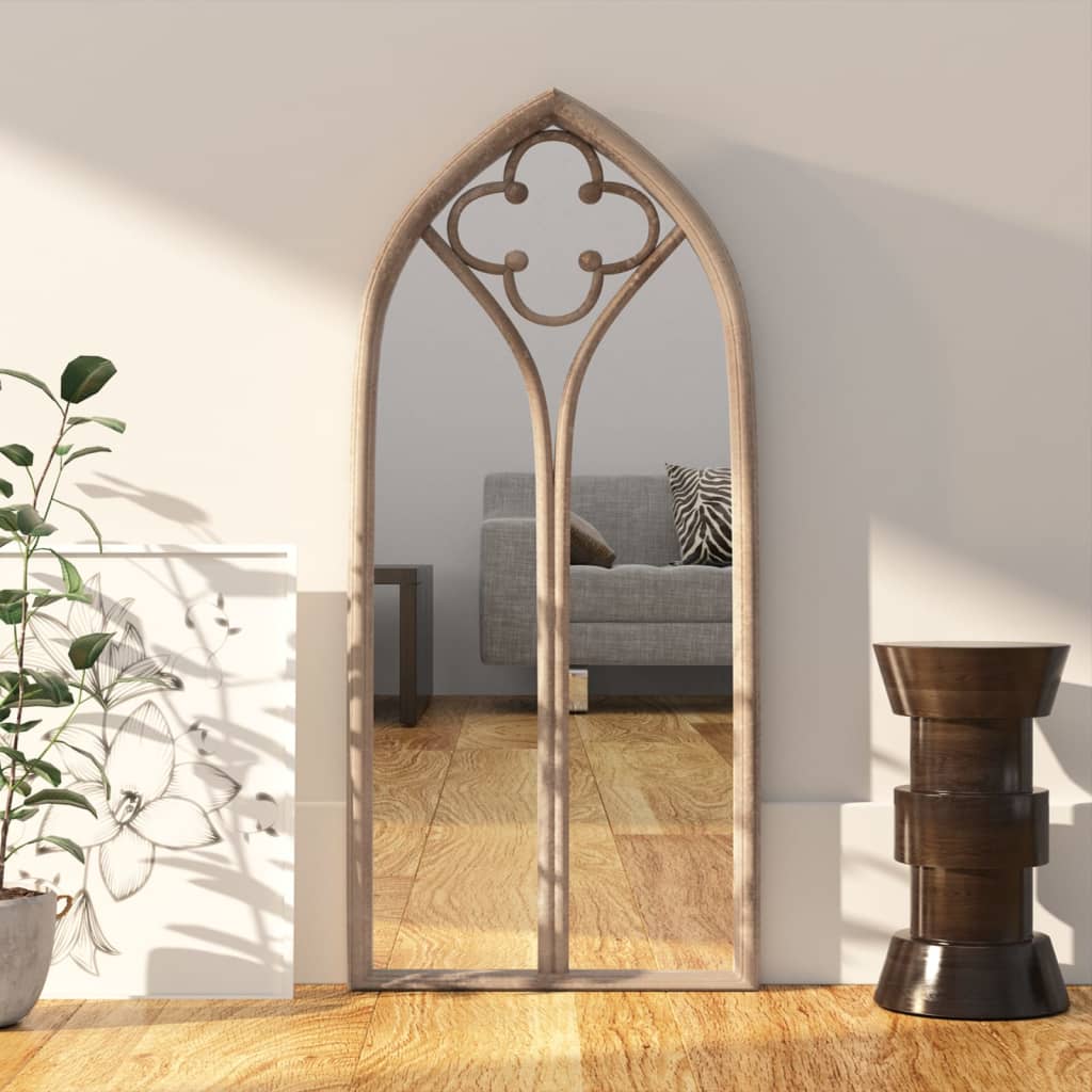 foto del prodotto specchio sabbia 70x30 cm ferro per uso interno