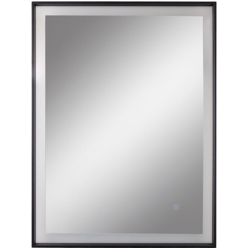 foto del prodotto specchio specchio per trucco con luce bagno illuminazione indiretta rettangolare 60x80 cm , tipo 1 paco home