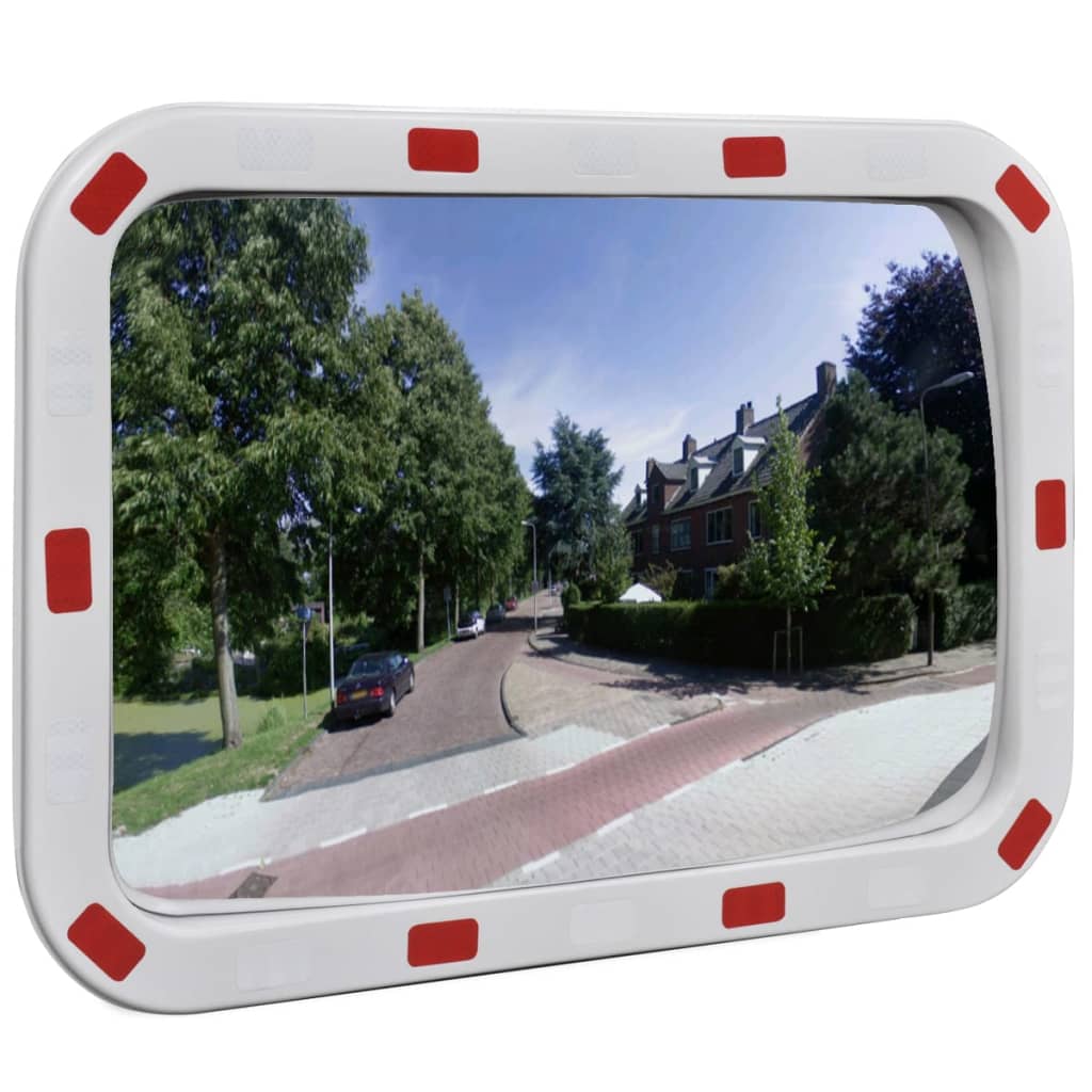 foto del prodotto specchio traffico convesso rettangolare 40x60cm catarifrangenticod mxl 73068