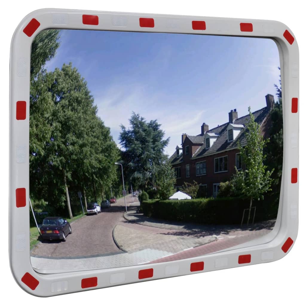foto del prodotto specchio traffico convesso rettangolare 60x80cm catarifrangenticod mxl 103169