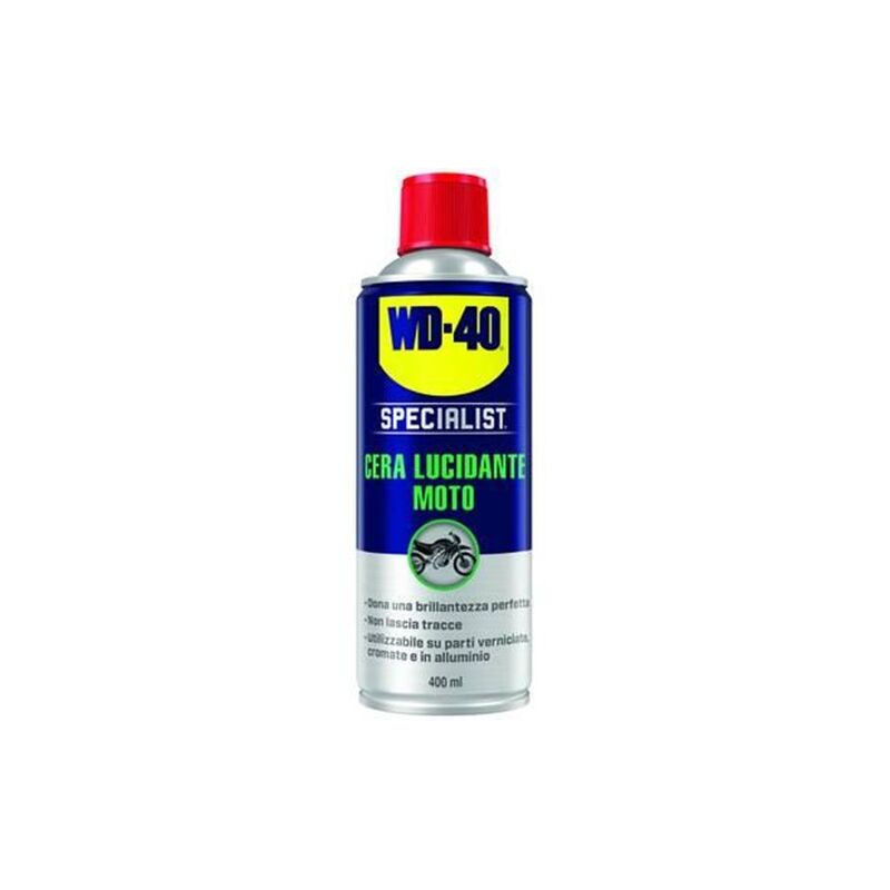 foto del prodotto specialist moto spray cera lucidante ml.400 spray wd 40