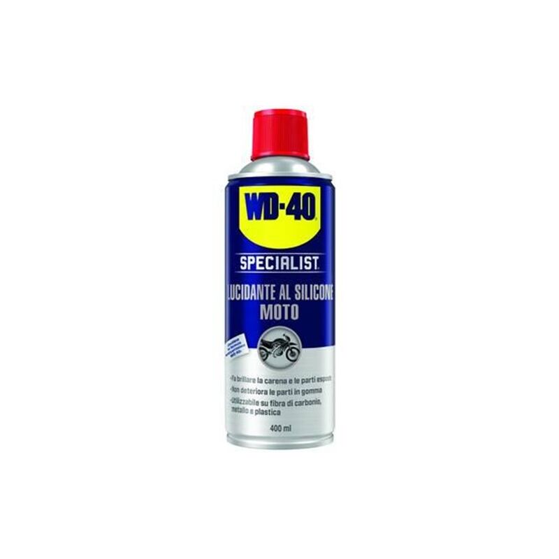 foto del prodotto specialist moto spray lucidante al silicone ml.400 spray wd 40