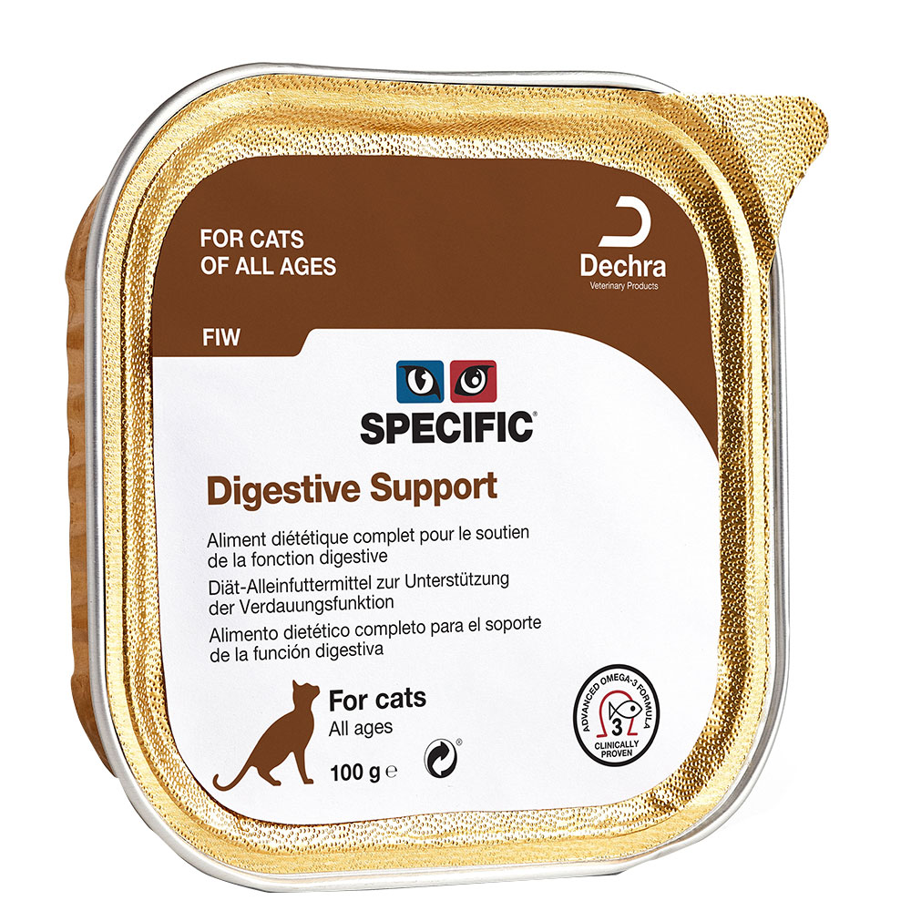 foto del prodotto specific cat fiw digestive support 7 x 100 g