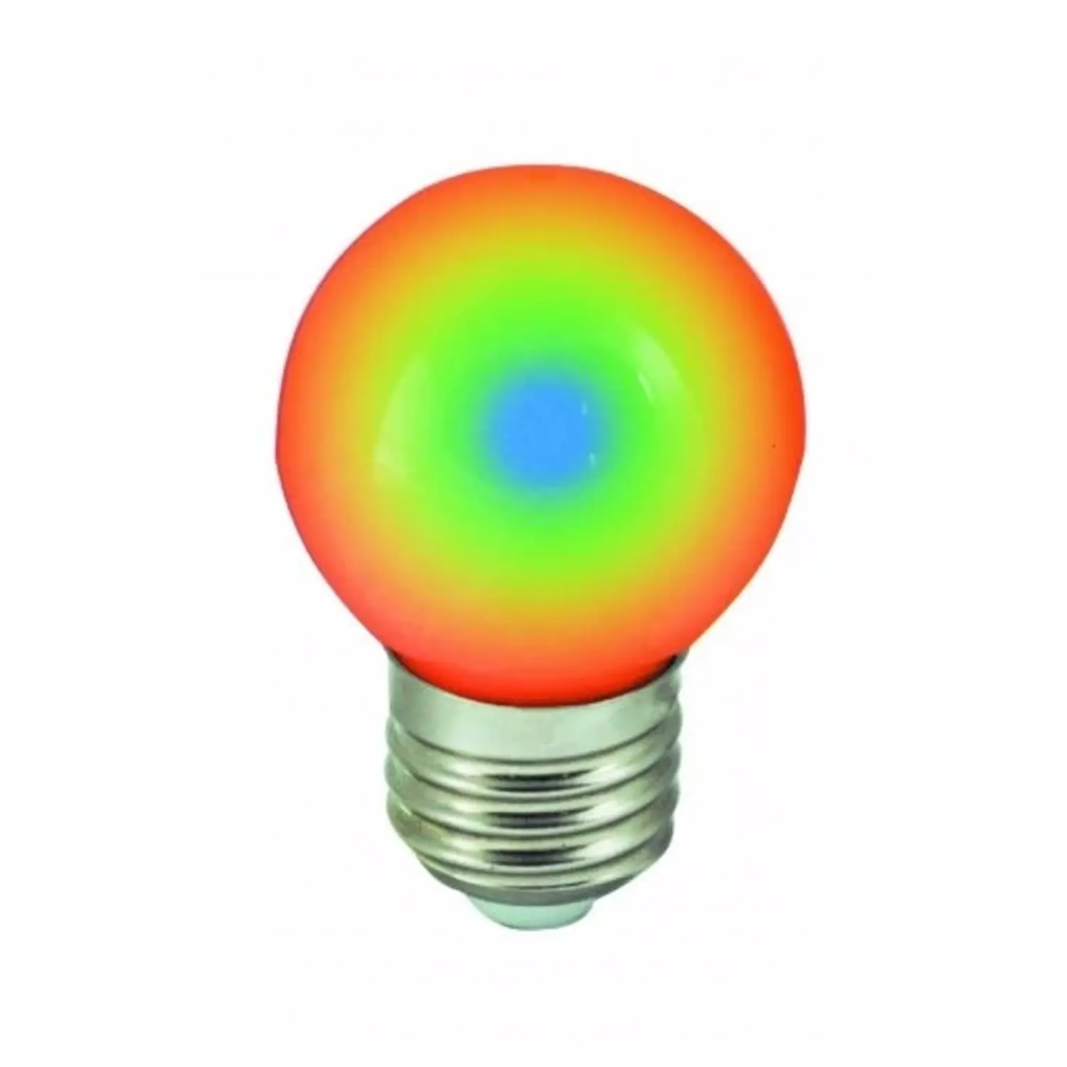 foto del prodotto spectrumled lampadina led mini globo per catena luminosa led 230v e27 1 watt luce rgb