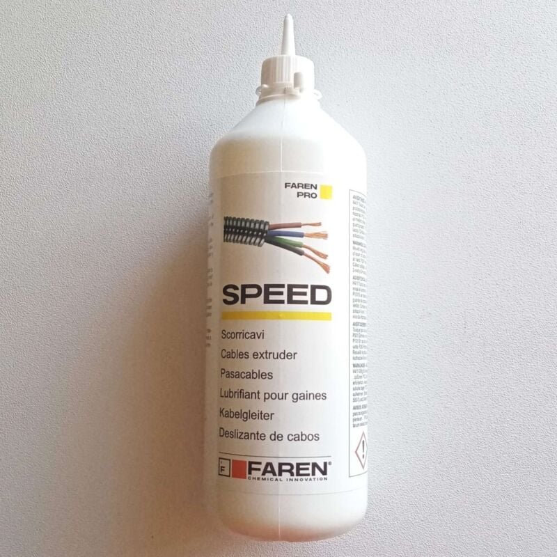 foto del prodotto speed passacavo liquido scarricavo lubrificante ad alta resa lt1 faren