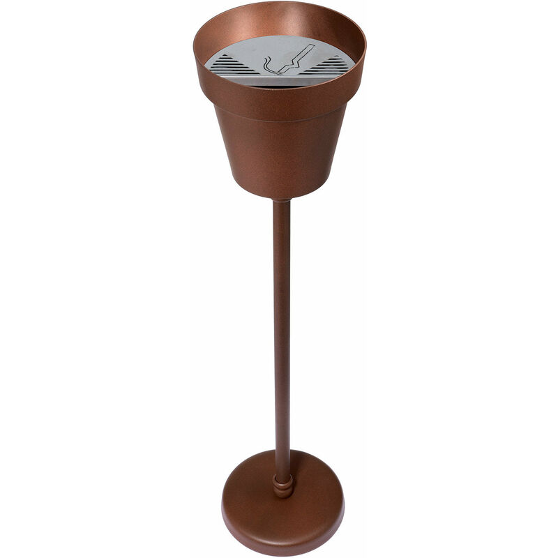 foto del prodotto spegnisigarette posacenere da esterno in ferro belfer ashtray 42 sps ruggine