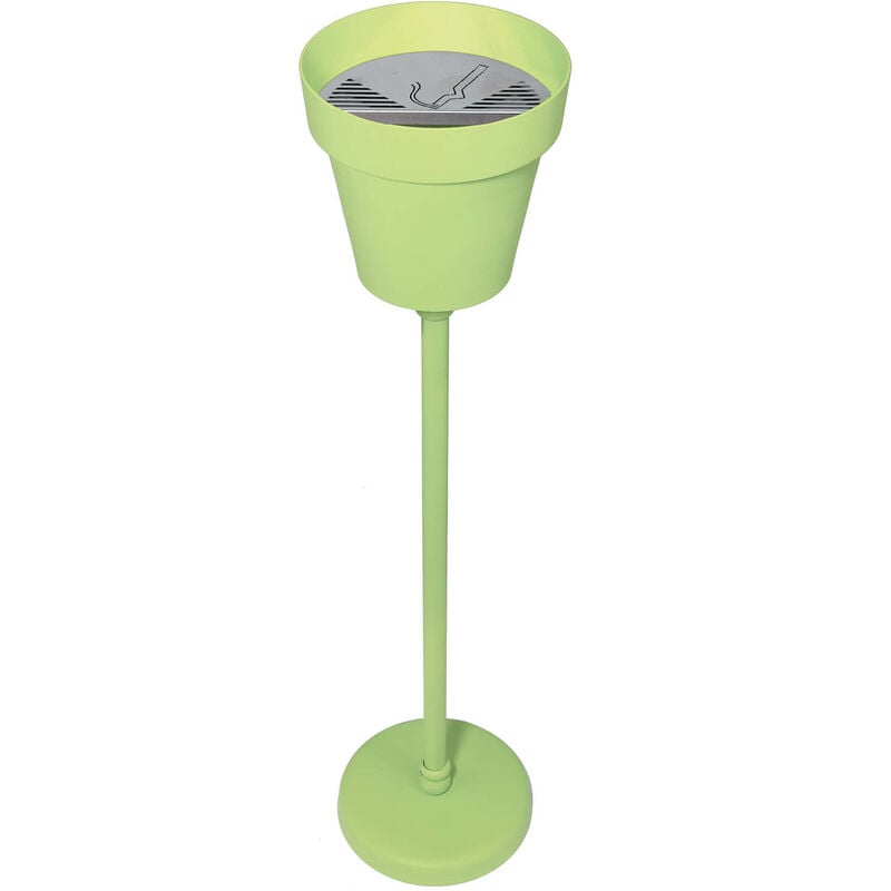foto del prodotto spegnisigarette posacenere da esterno in ferro belfer ashtray 42 sps verde acido