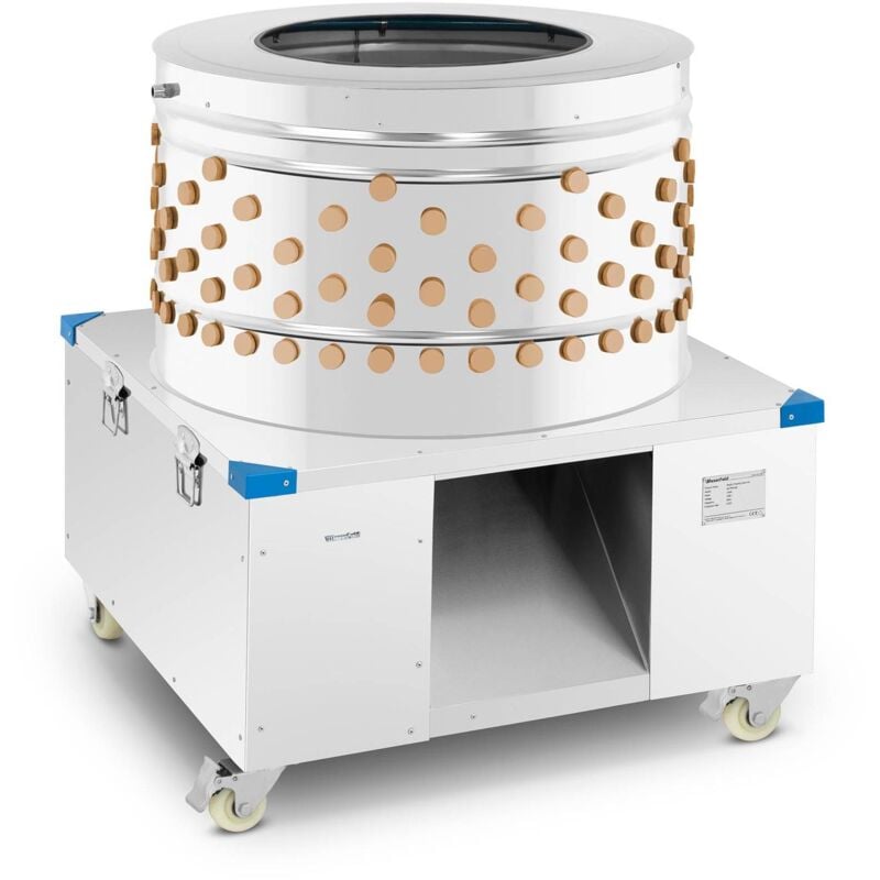 foto del prodotto spennapolli spiumatrice pelapolli 2.200 w macchina spennare spennatrice 900 kg h
