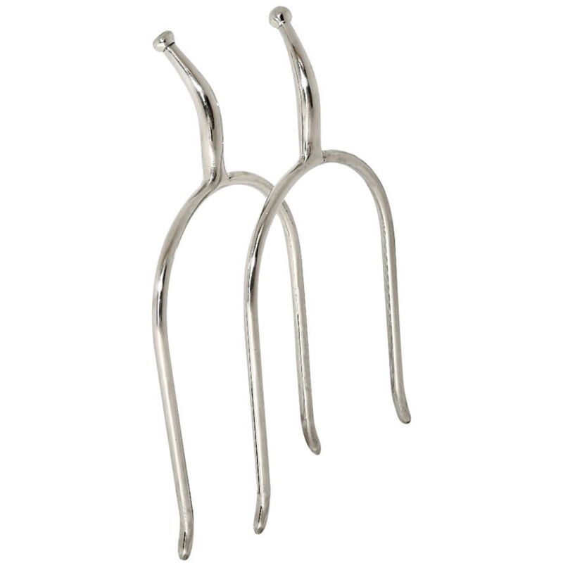 foto del prodotto speroni portoghesi a pressione con gamba a goccia curvo in acciaio inox