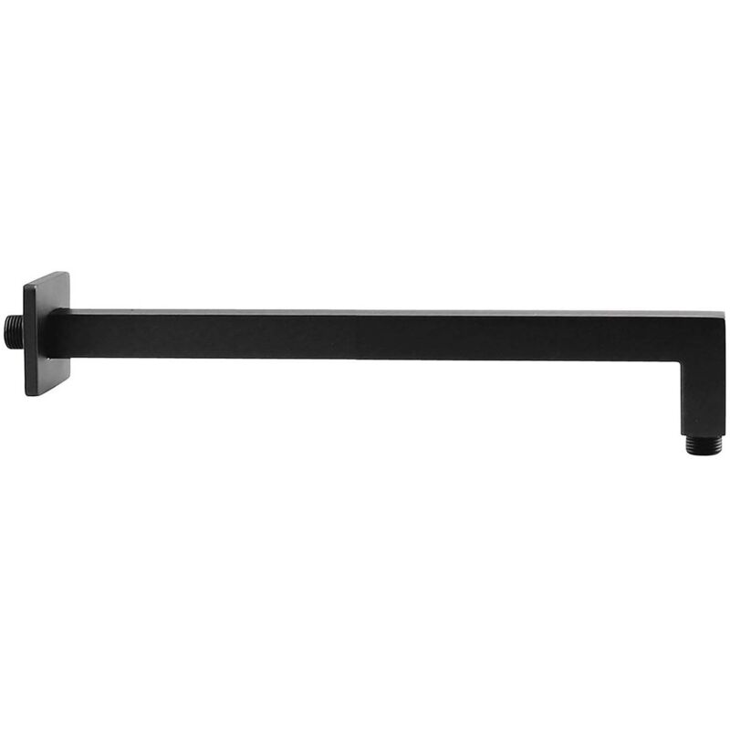 foto del prodotto sphera braccio doccia tondo 35 cm nero opaco mod. athos portos