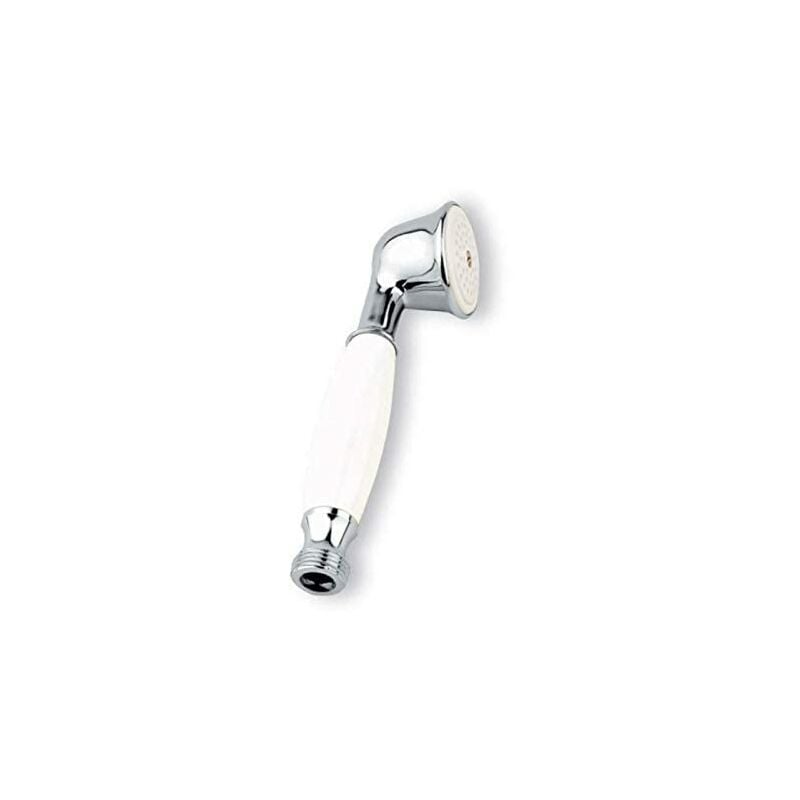 foto del prodotto sphera docce e accessori doccetta bianca in ottone e ceramica stile retr antico violetta dc 5000 sphera