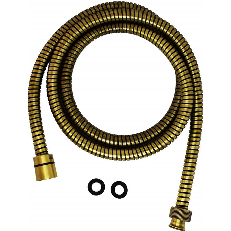 foto del prodotto sphera docce e accessori flessibile per doccia in ottone 150 cm colore bronzo sphera fld155801oa bronzo