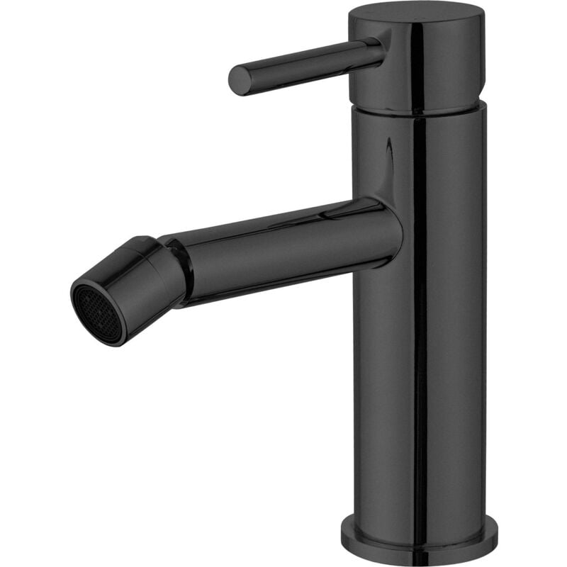 foto del prodotto sphera miscelatore bidet nero opaco con leva monocomando mod. mm