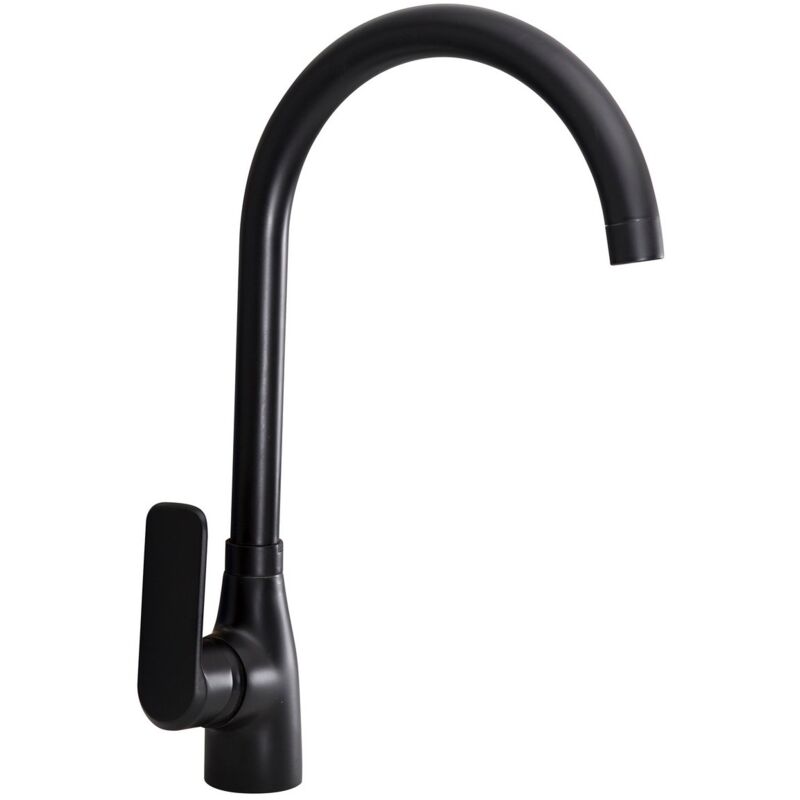 foto del prodotto sphera miscelatore canna alta lavabo cromo con leva monocomando mod. alma