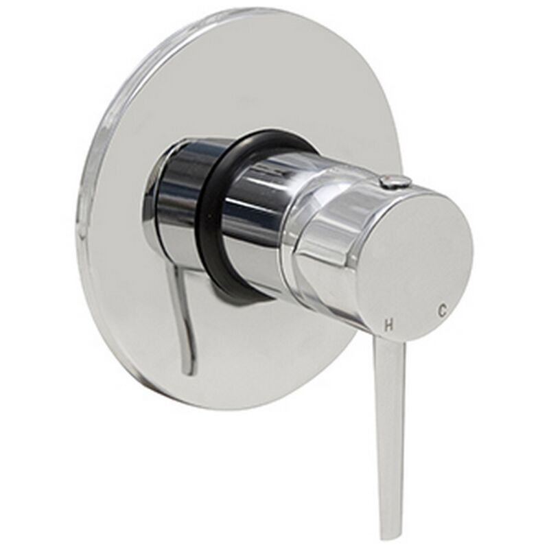 foto del prodotto sphera miscelatore incasso ad una via cromo con leva monocomando mod. mm