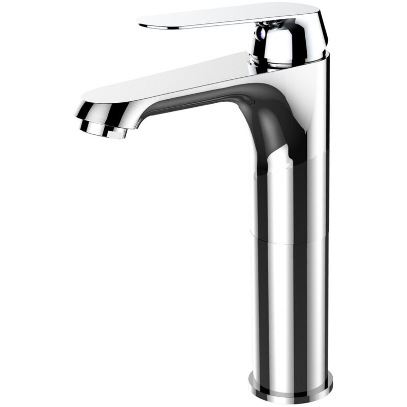 foto del prodotto sphera miscelatore lavabo canna alta cromo con leva monocomando mod. dream