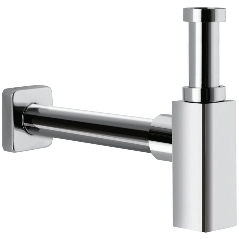 foto del prodotto sphera sifone per lavabo quadro cromo mod. ares