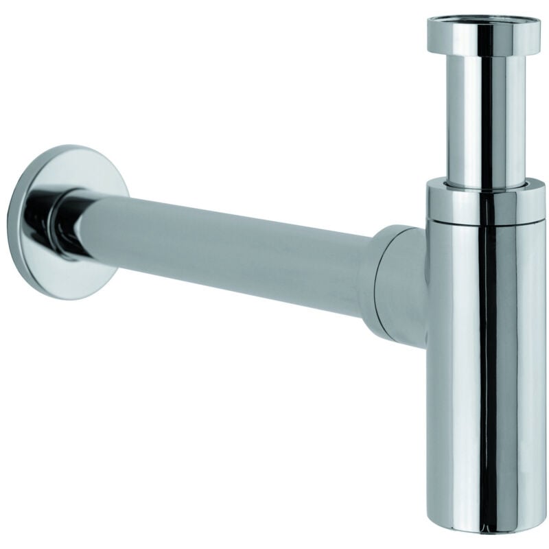 foto del prodotto sphera sifone per lavabo tondo cromo mod. ares