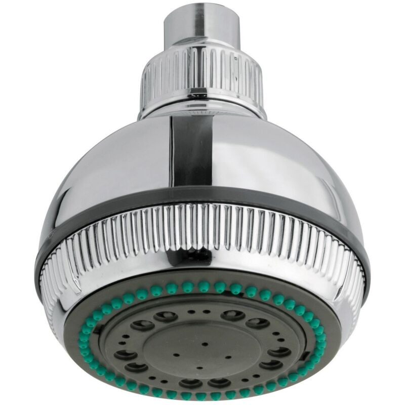 foto del prodotto sphera soffione doccia cromo con miscelatore mod. milo
