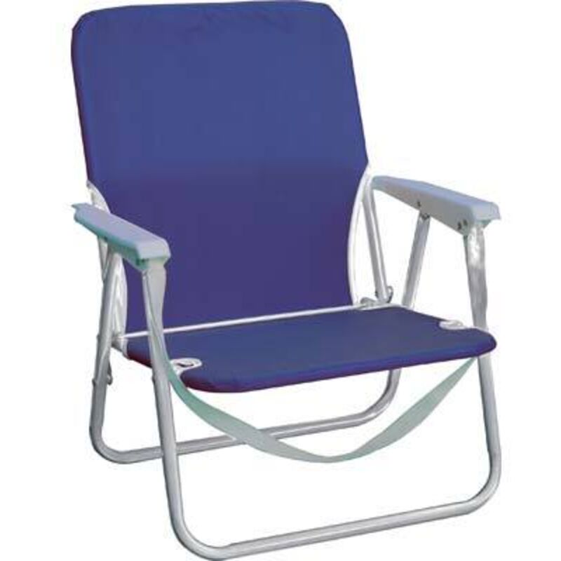 foto del prodotto spiaggina comoda domus acciaio poly cm 53x56 h.cm 70