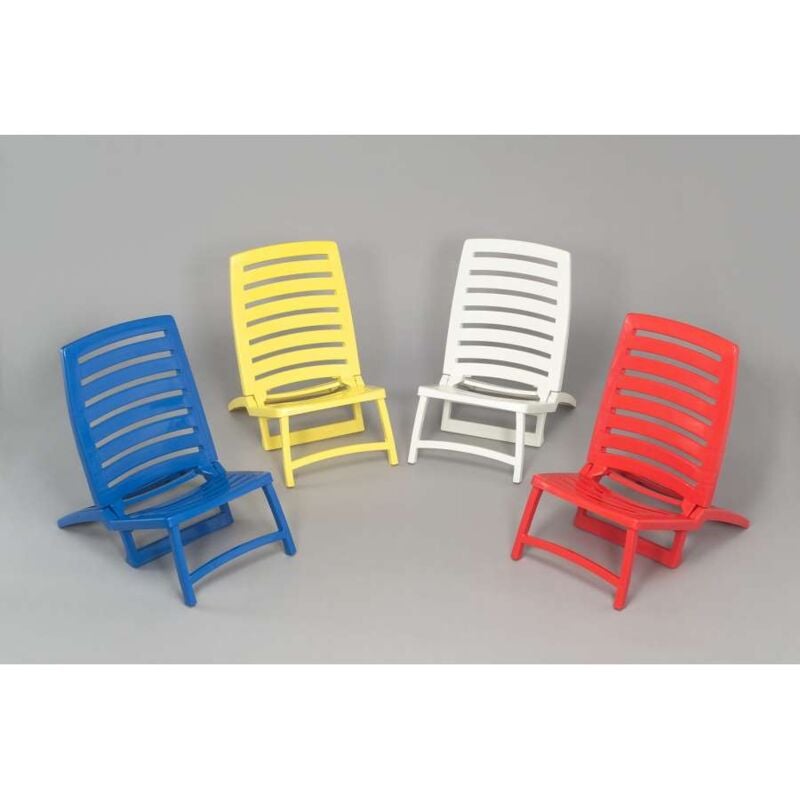 foto del prodotto spiaggina in resina colori assortiti 42x58x64 cm bestway