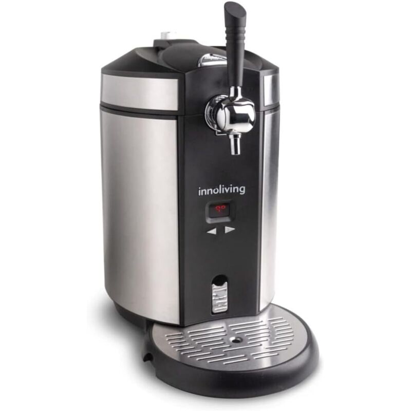 foto del prodotto spillatore birra per fusti da 5 litri display led temperatura regolabile da 2 a 12 c potenza 65 watt - innoliving