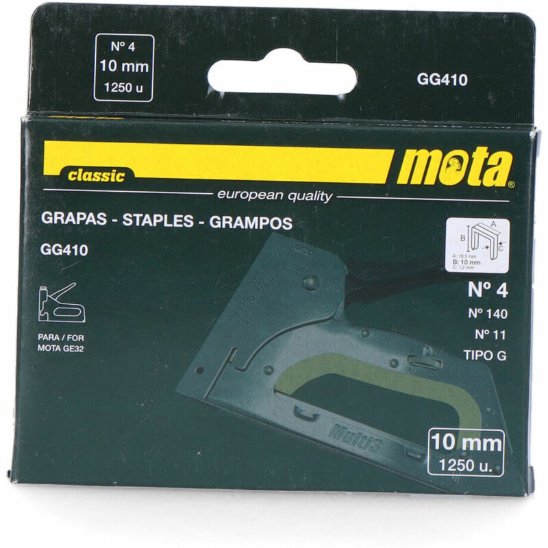 foto del prodotto spille mota gg410 1000 unidades 10 mm n 4