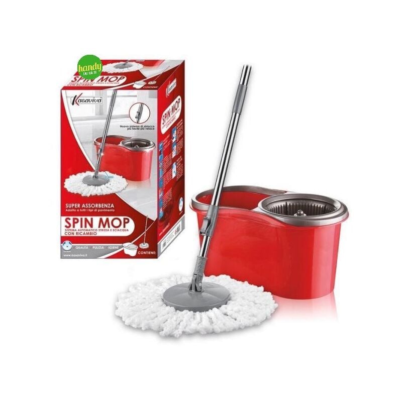 foto del prodotto spin mop kasaviva con ricambio