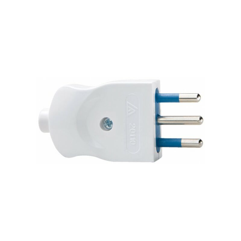 foto del prodotto spina 10a 2p t 250v bianco