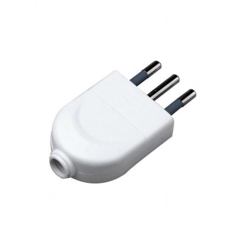 foto del prodotto spina 2p t 10a v-tac colore bianco - 8717