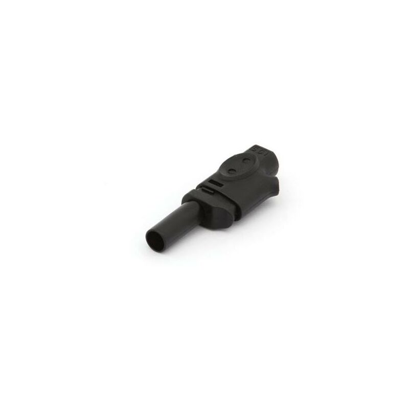 foto del prodotto spina a banana iec1010 4mm impilabile nera