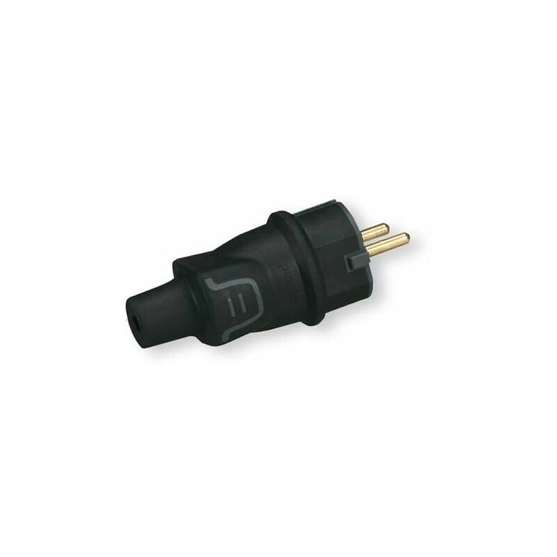 foto del prodotto spina antenna in gomma nera 16a legrand 50342