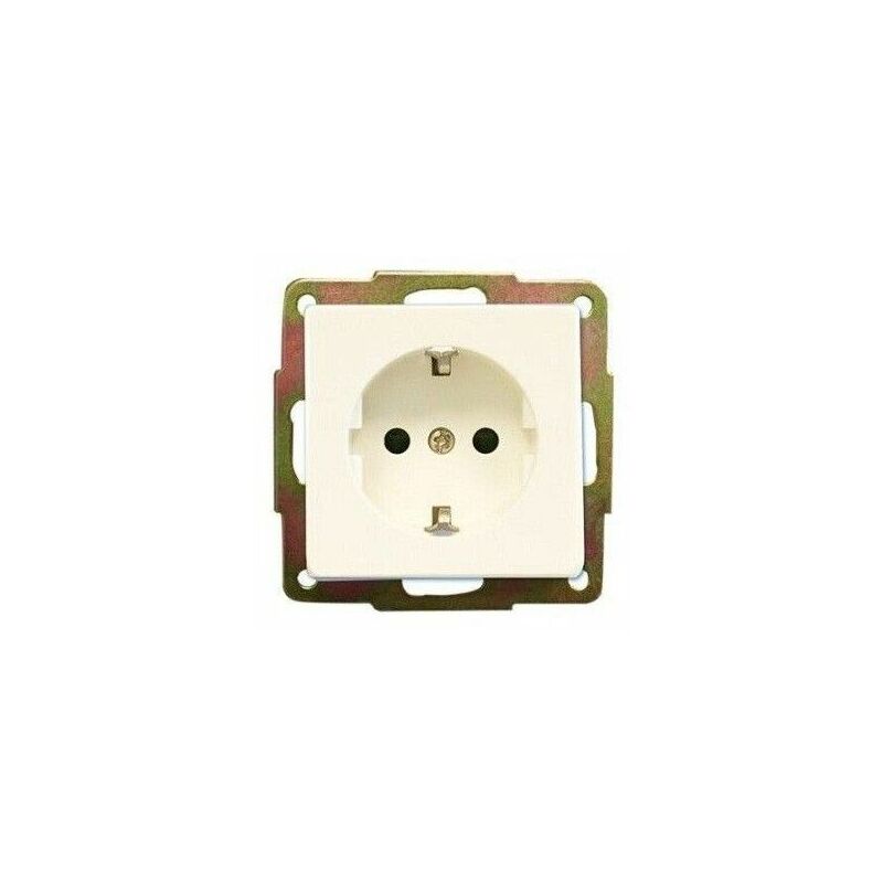 foto del prodotto spina base 2p con incasso gs bianco tt