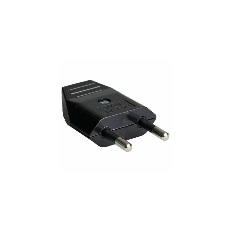 foto del prodotto spina bipolare 10a 250v nera