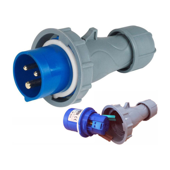 foto del prodotto spina cee 2pt ip67 cablaggio rapido rosi
