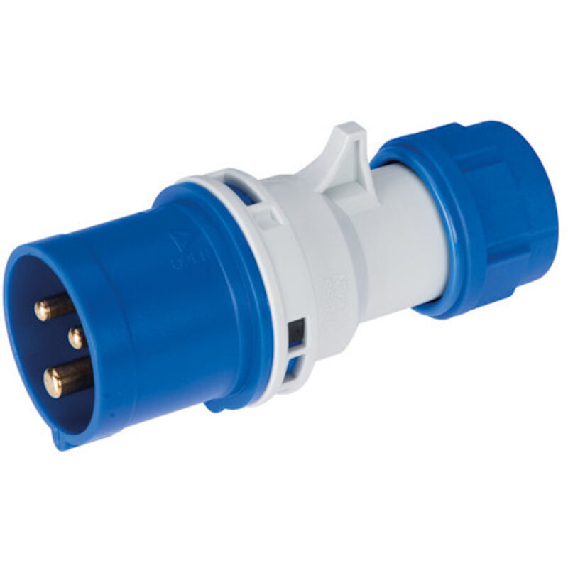 foto del prodotto spina diritta ip44 220 240v 2p t 16a elettrocanali cod. ec69070 