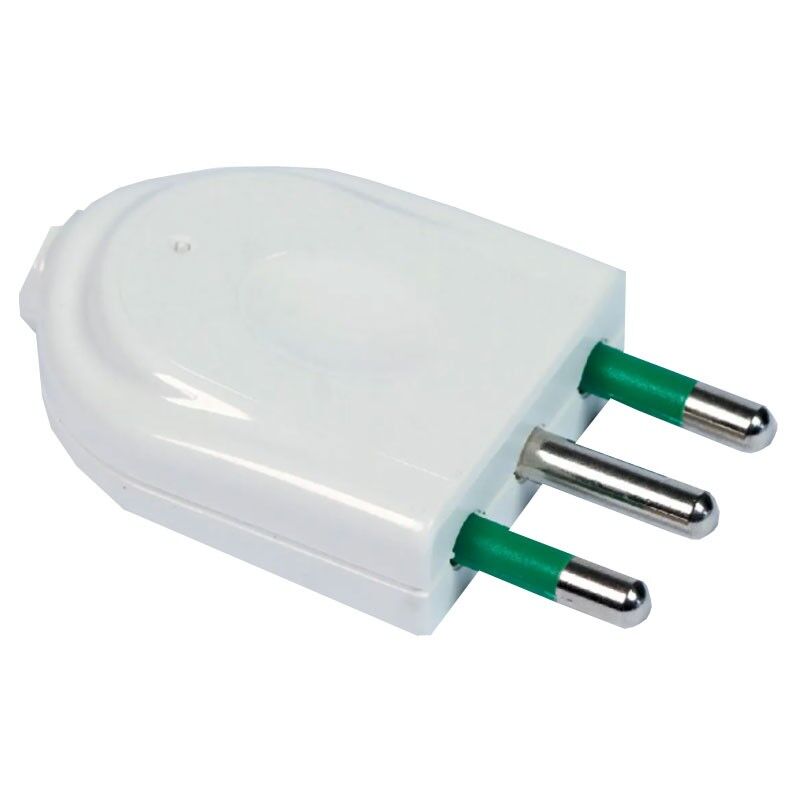 foto del prodotto spina dritta fanton 2p t 16a s17 bianca 82520 e