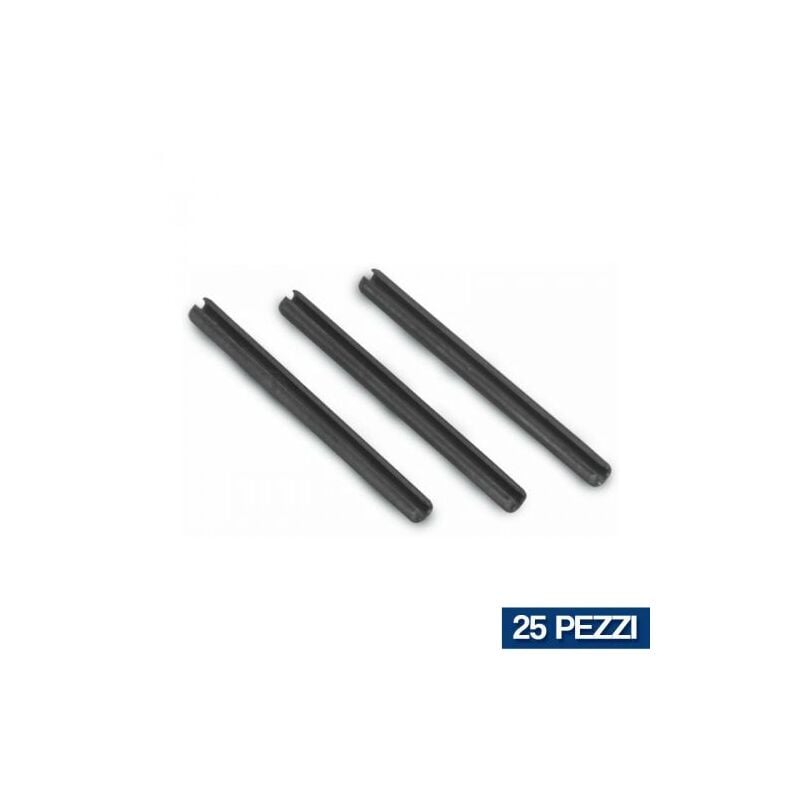 foto del prodotto spina elastica uni 6873 confezione 25 pezzi d. 4 mm 5 cm 17709 25 